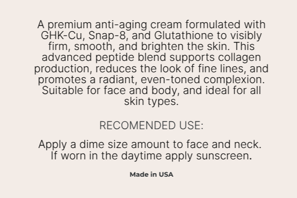 GLOW - Brightening & Firming Facial Cream